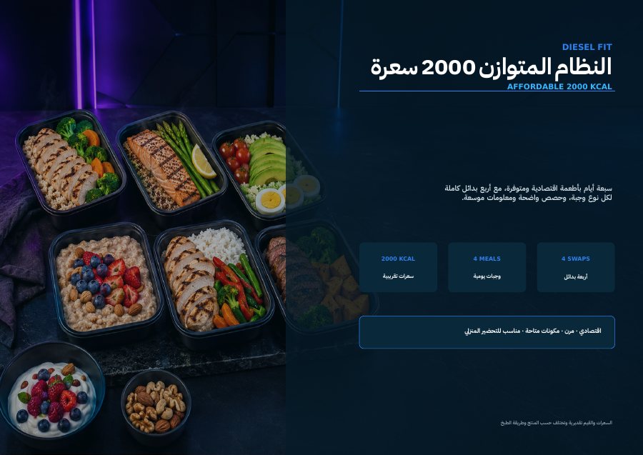 نظام 2000 سعرة