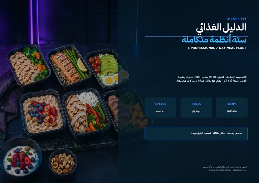الدليل الغذائي - 6 أنظمة